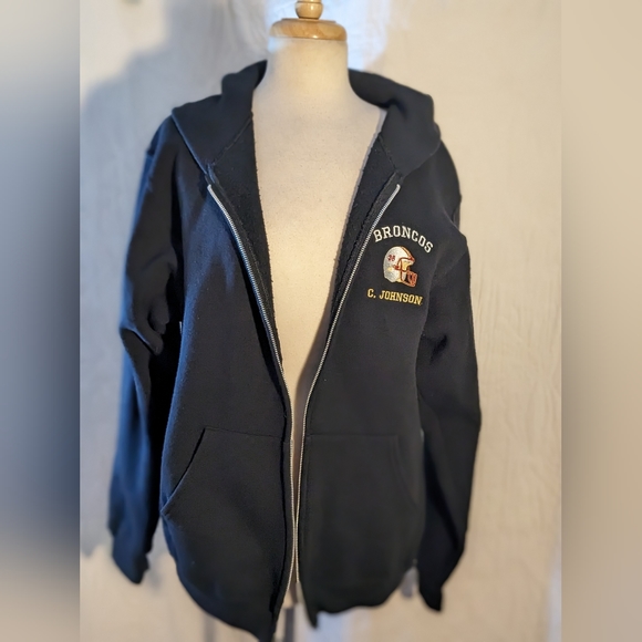 Custom Broncos Hoodie. M - Picture 3 of 6